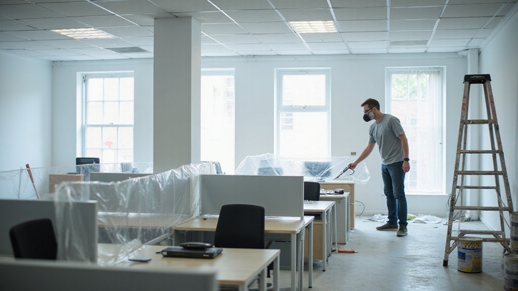 How to Minimize Disruption During Office Painting Projects
