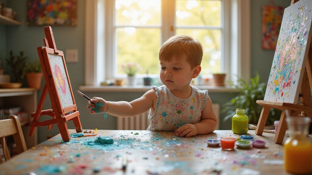 playroom and bedroom paint creativity