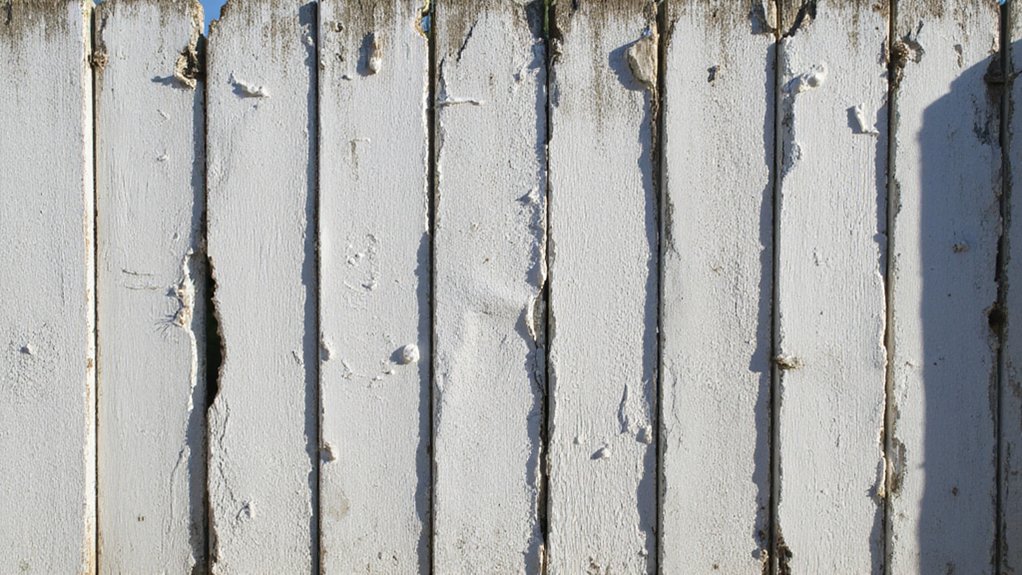 How to Deal With Peeling or Flaking Paint on Old Fences